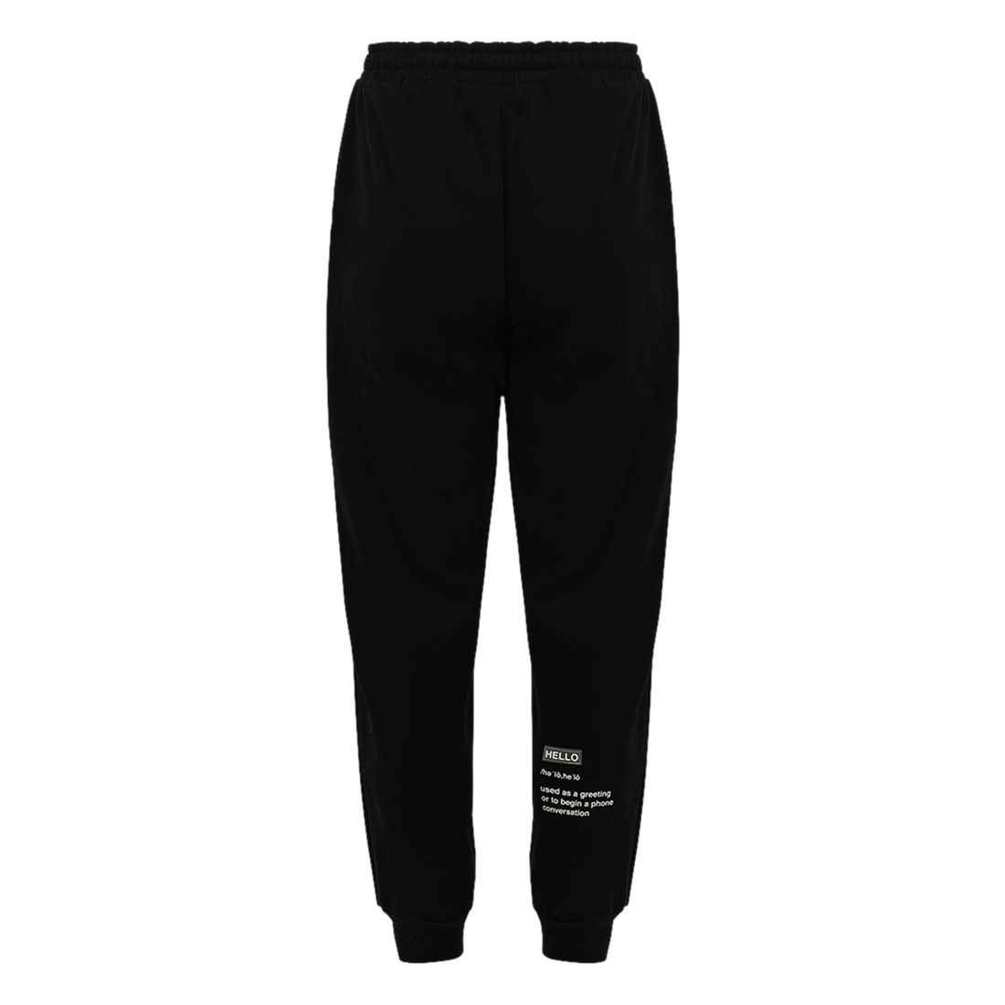 Hello Cropped Half-Zip Set