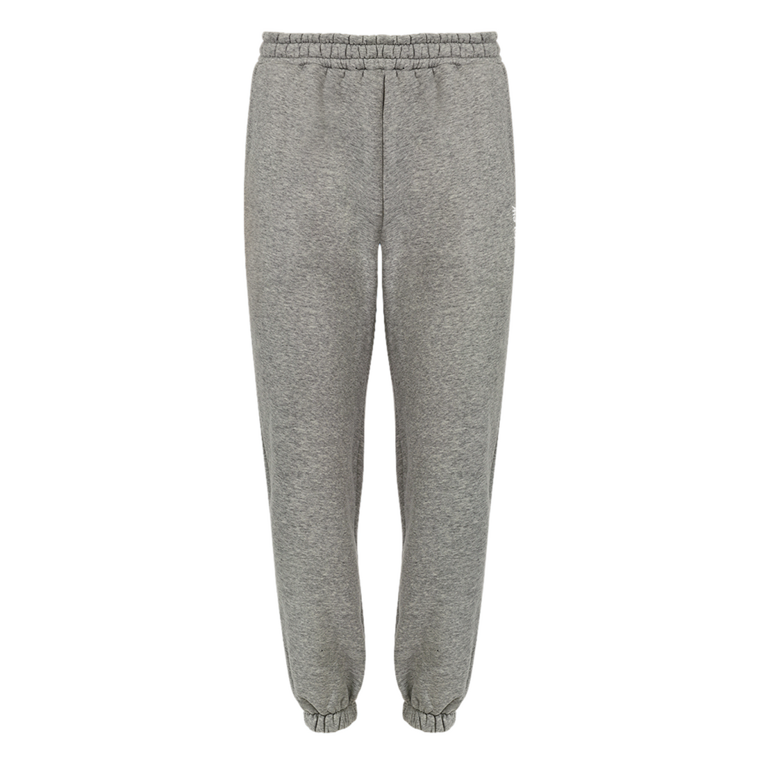 Hello Cropped Hoodie Set - Grey