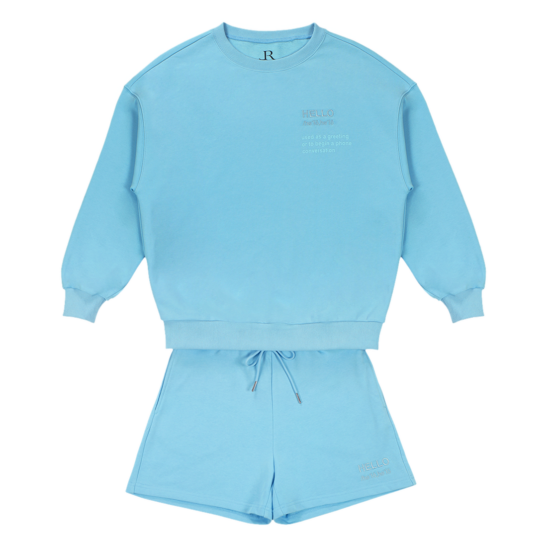 Hello Short Set - Blue