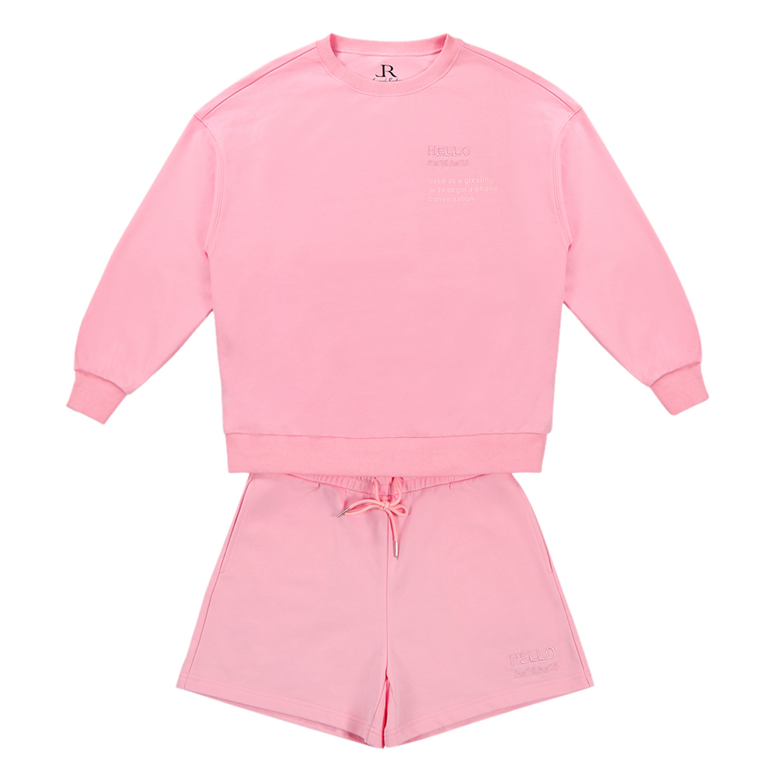 Hello Short Set - Pink