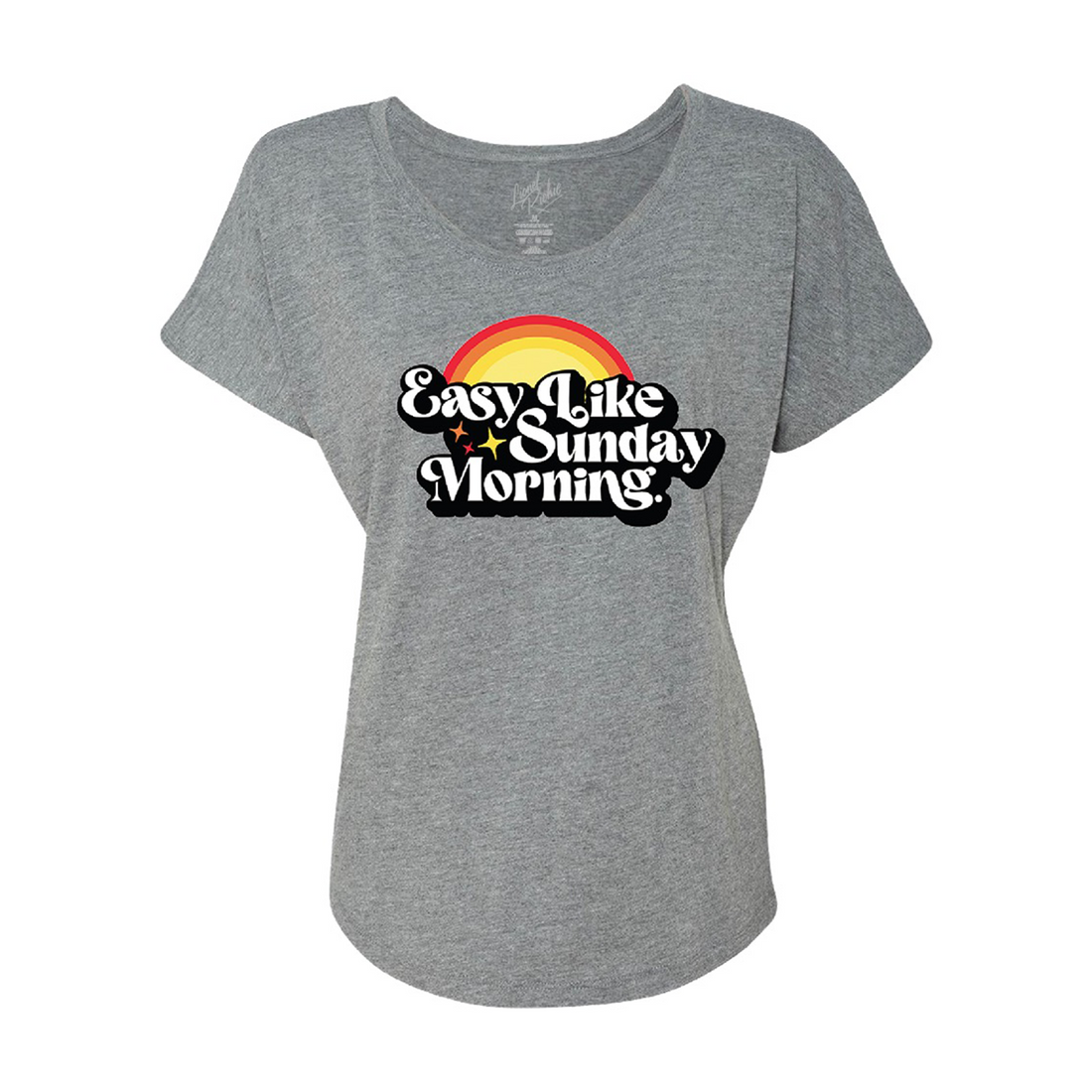 Easy Like Sunday Morning Dolman Tour T-Shirt (Women)