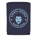 Navy blue can cooler with Lionel Richie logo and 'Tour 2026' 