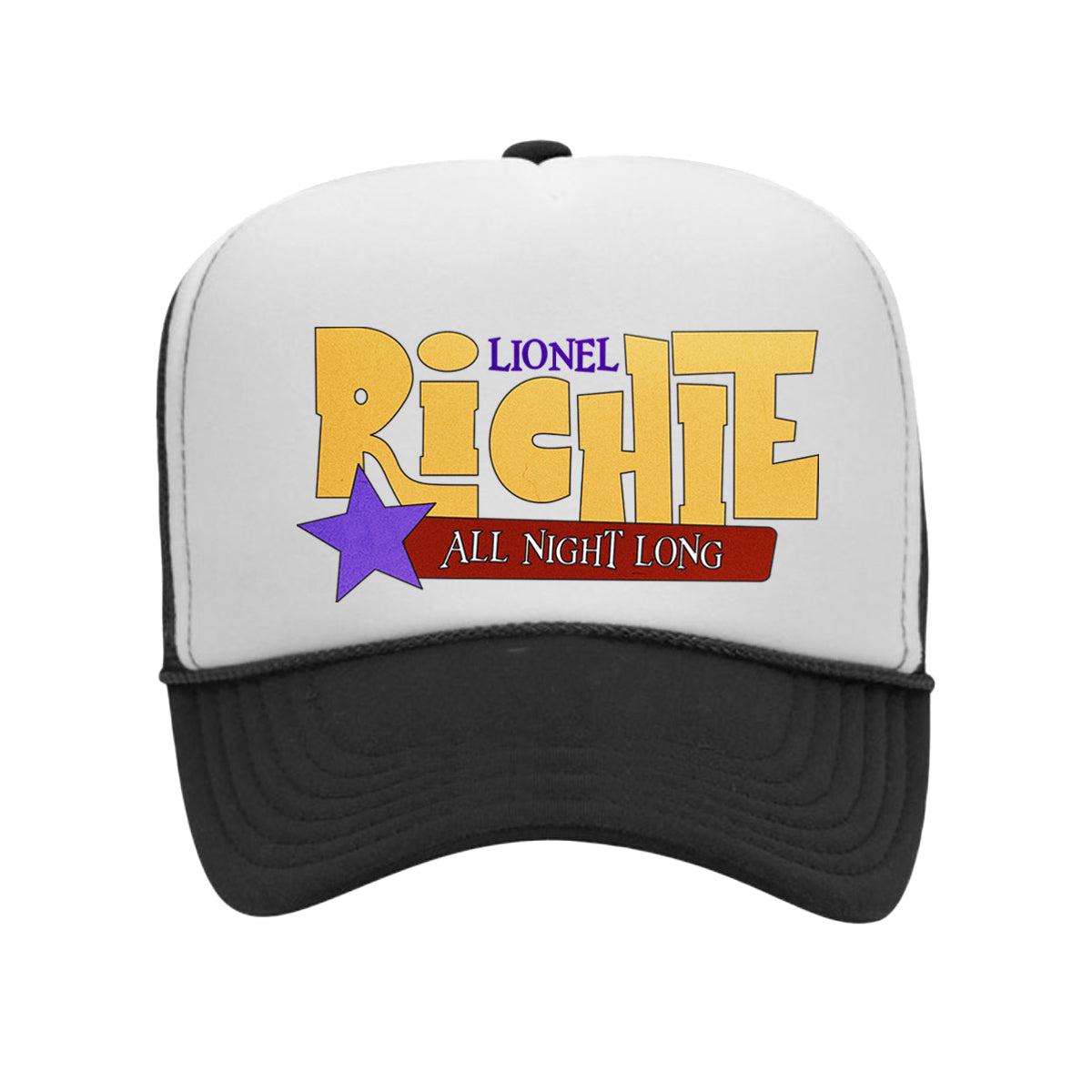 ALL NIGHT LONG BY LIONEL RICHIE TRUCKER HAT