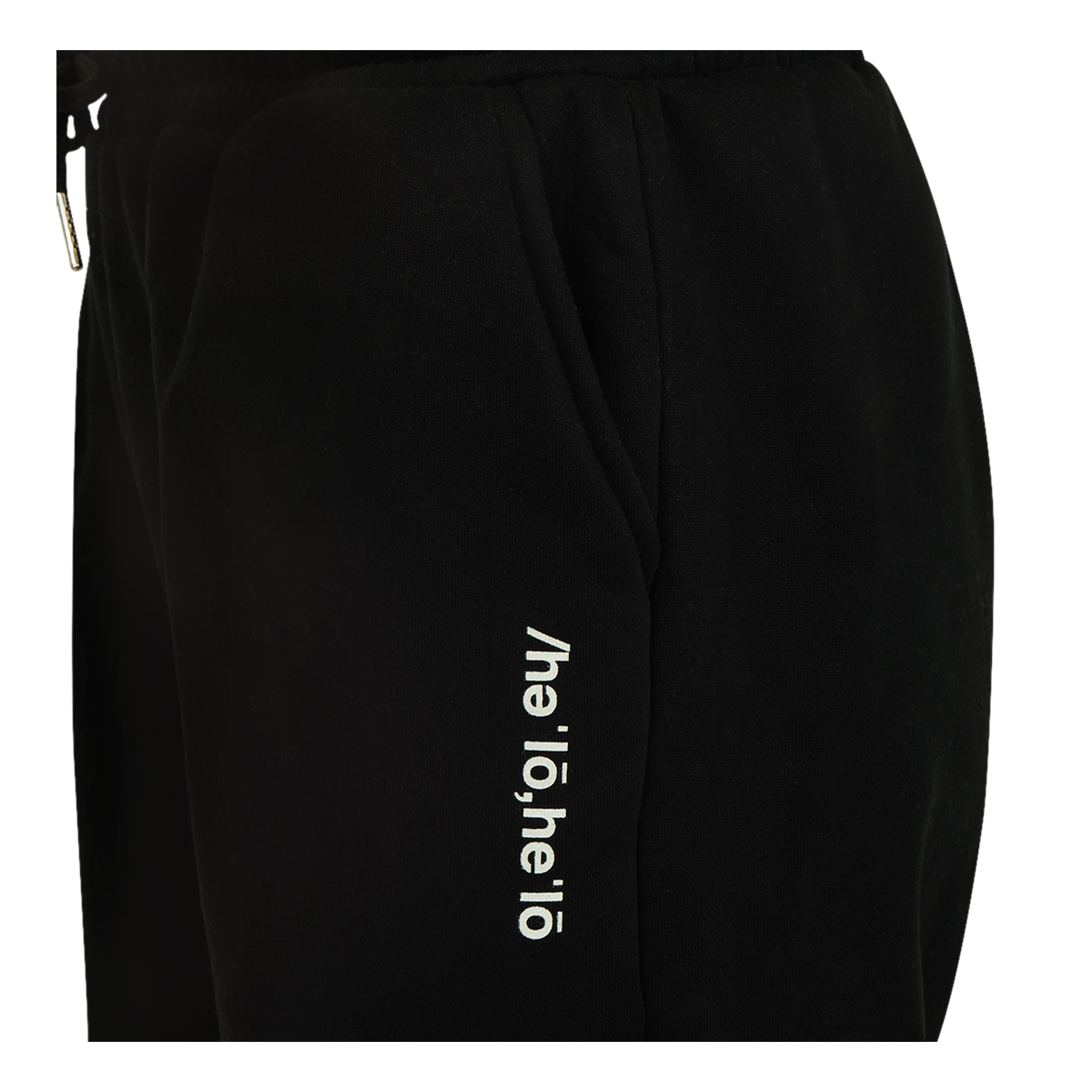 Hello Cropped Half-Zip Set