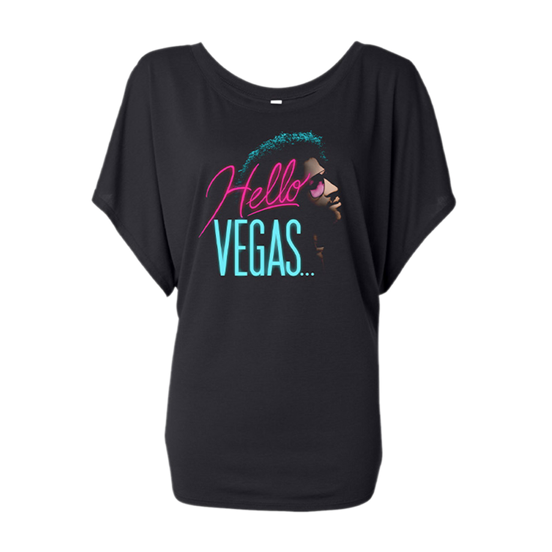Hello Vegas Dolman T-Shirt (Women)