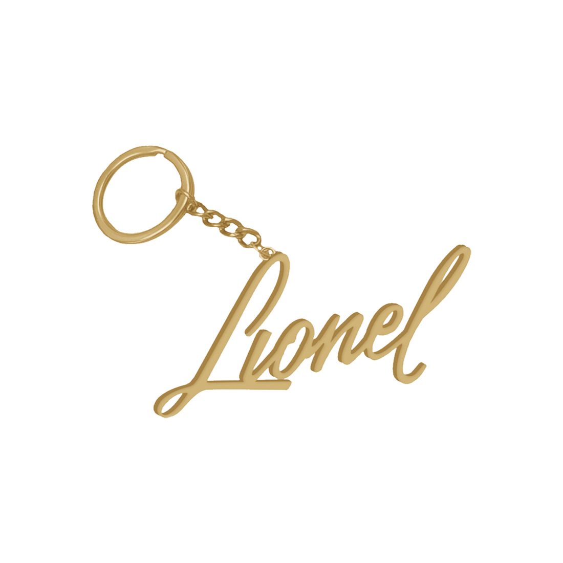 Lionel Richie Script Keychain