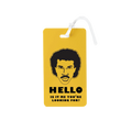 Hello Is It Me You're Looking For Luggage Tag - Yellow